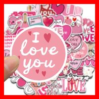 Liebe Love Valentinstag Hochzeit Amour 50 tlg Stickerset