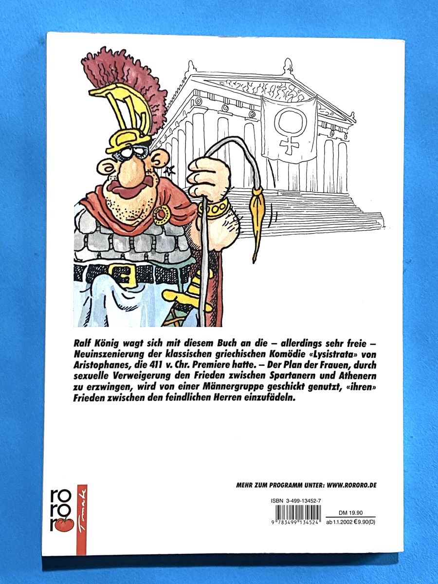 Fumetti: Lustiger Comic: "Lysistrata" von Ralf König – Usato da Zuerich venduto da SonderArt-Wertgut 3