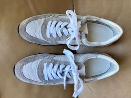PG Sneakers hellgrau Mokka-Stoff Supersoft Gr. 6 / 39