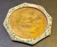 Altes, wunderschöner Untersatz aus Indien mit Mosaik