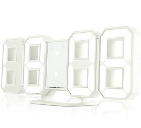 Uhren: Uhr Digital 3D Glowing Night Mode Helligkeit einstellbar – Neu und originalverpackt aus Unterägeri von RmOnline 4