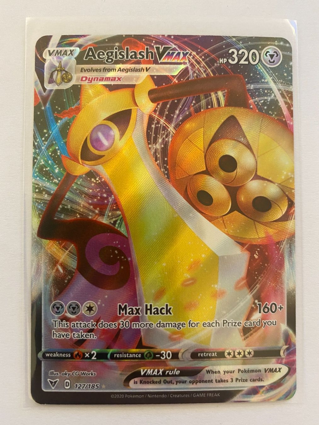 Pokémon Cartes à collectionner: Pokemon Aegislash 127/185 Vivid Voltage EN – Neuf (Voir description) à Weingarten-Kalthäusern par McGmavlo