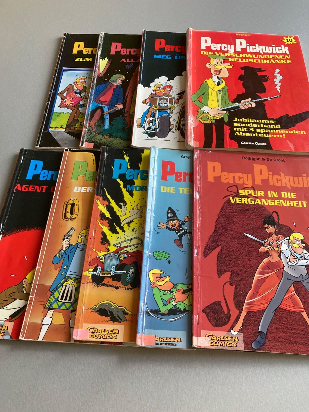 Comics: 9 Comics Percy Pickwick – Gebraucht aus Wald ZH von Liedermacher