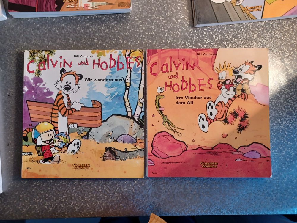 8 Bücher CALVIN und HOBBES. Deutsch Bd17 u.Bd10 Kaufen auf Ricardo