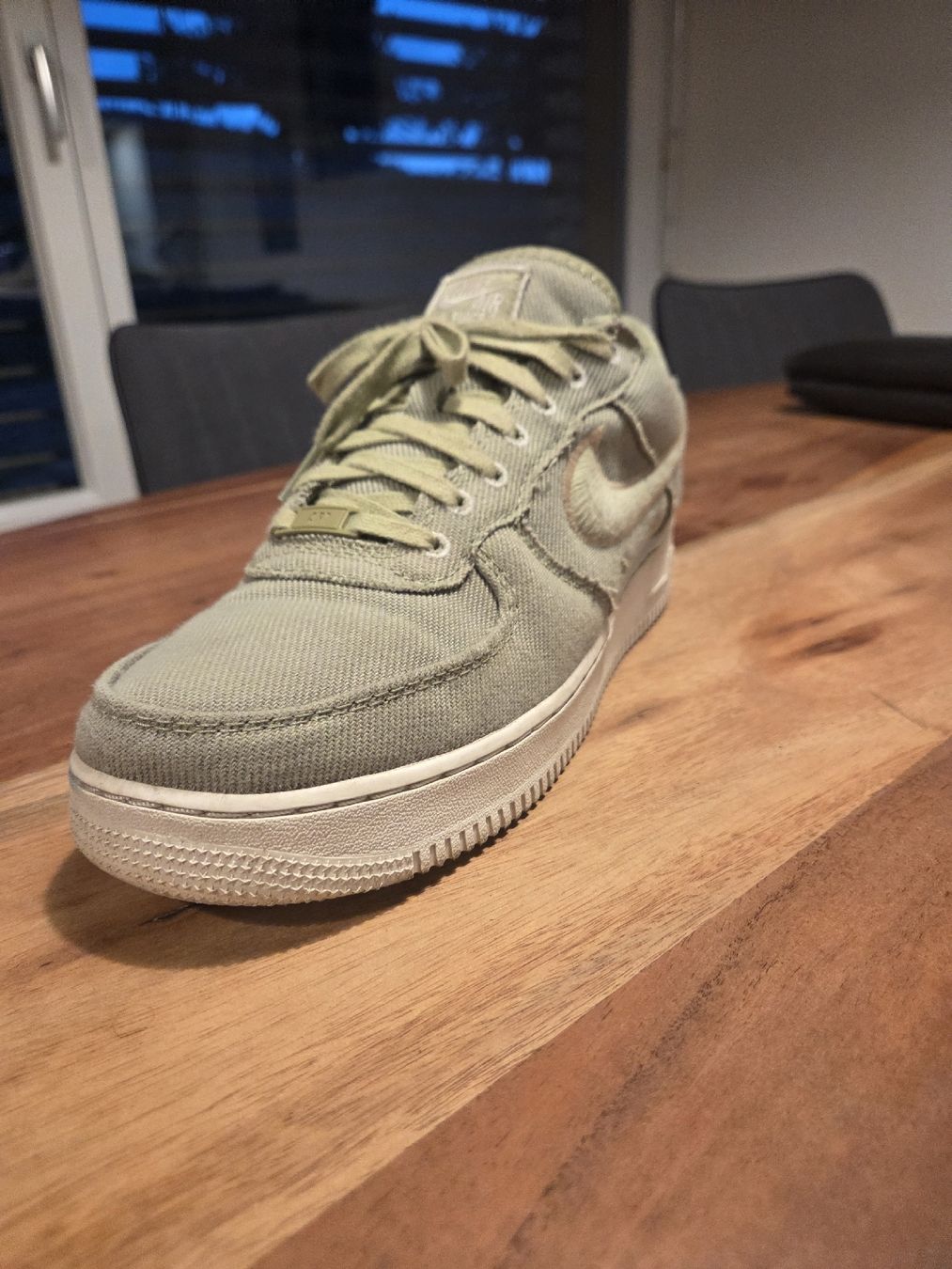 Nike Chaussures hommes: Baskets Nike Air Force 1 vert olive taille 45 – D'occasion à Arconciel par oli_pd2h 2