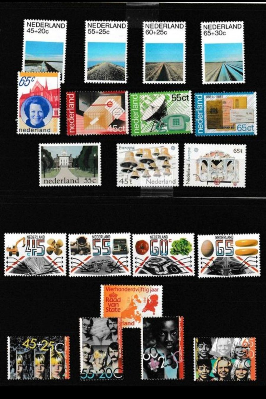 Tutti i francobolli: Niederlande 1981 komplett postfrisch ** – Nuovo (secondo la descrizione) da St Gallen venduto da Stampsalshobby