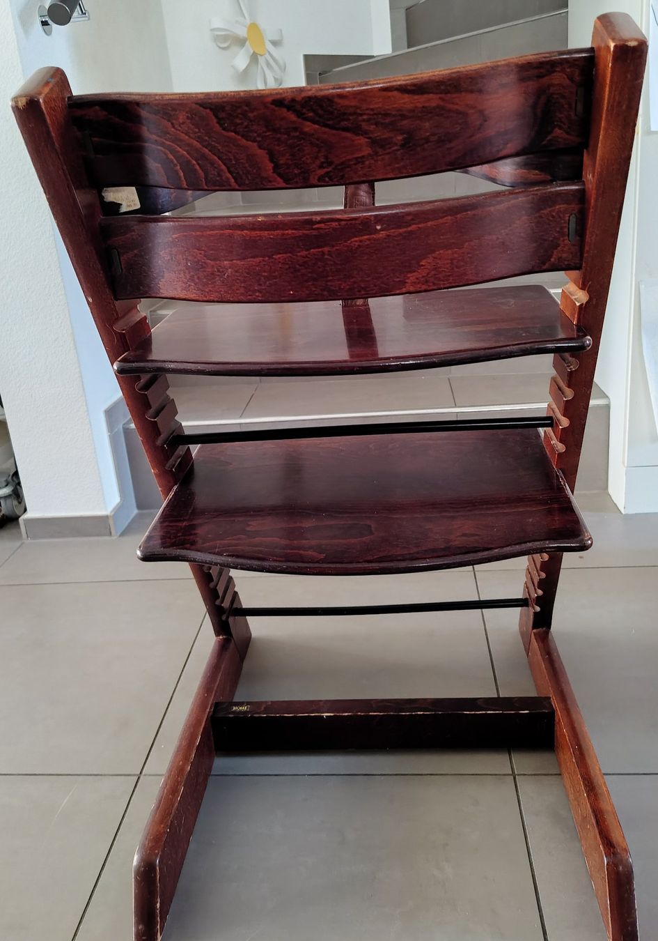 Stokke Chaises hautes: TripTrap Stokke mit Sicherheitsbügel – D'occasion à Aesch BL par mur_b7jh 2