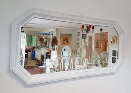 Antiker Wand- Spiegel - Jugendstil Vintage - Shabby chic