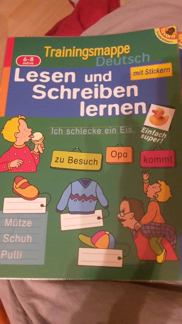 Valigie & Borse: TRAININGSMAPPE Lesen – Nuovo (secondo la descrizione) da Schwarzenburg venduto da Flamingo07