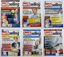 6x Webselling Jahrgang 2010 DataBecker Verlag - Rarität