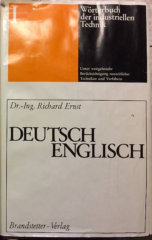 Libri: Wörterbuch der industriellen Technik – Usato da Däniken SO venduto da Pantherli04