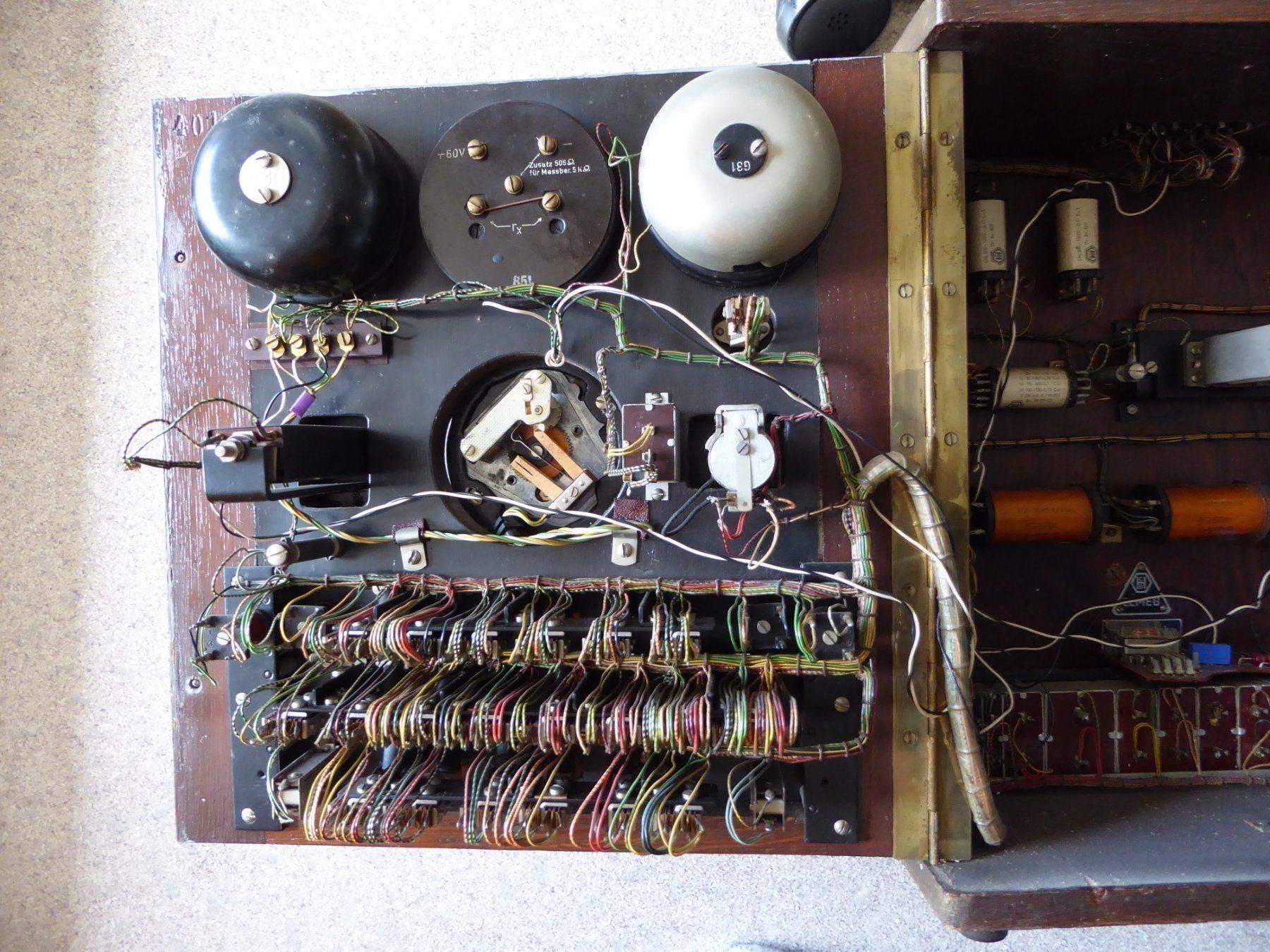 Telefoni: Telefon Mess - und Prüfstation von 1930 – Difettoso da Himmelried venduto da Monetron 4