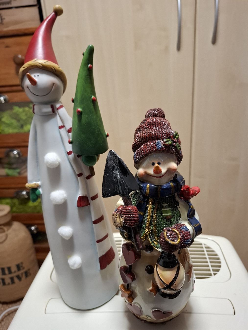 Tutte le decorazioni: Bonhommes de neige 2 pces – Usato da Saxon venduto da 2005sylvester