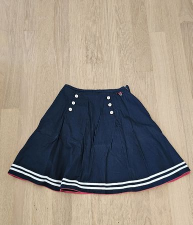 Rockabilly Rock Rumble 59 Marine Design dunkelblau Grösse M