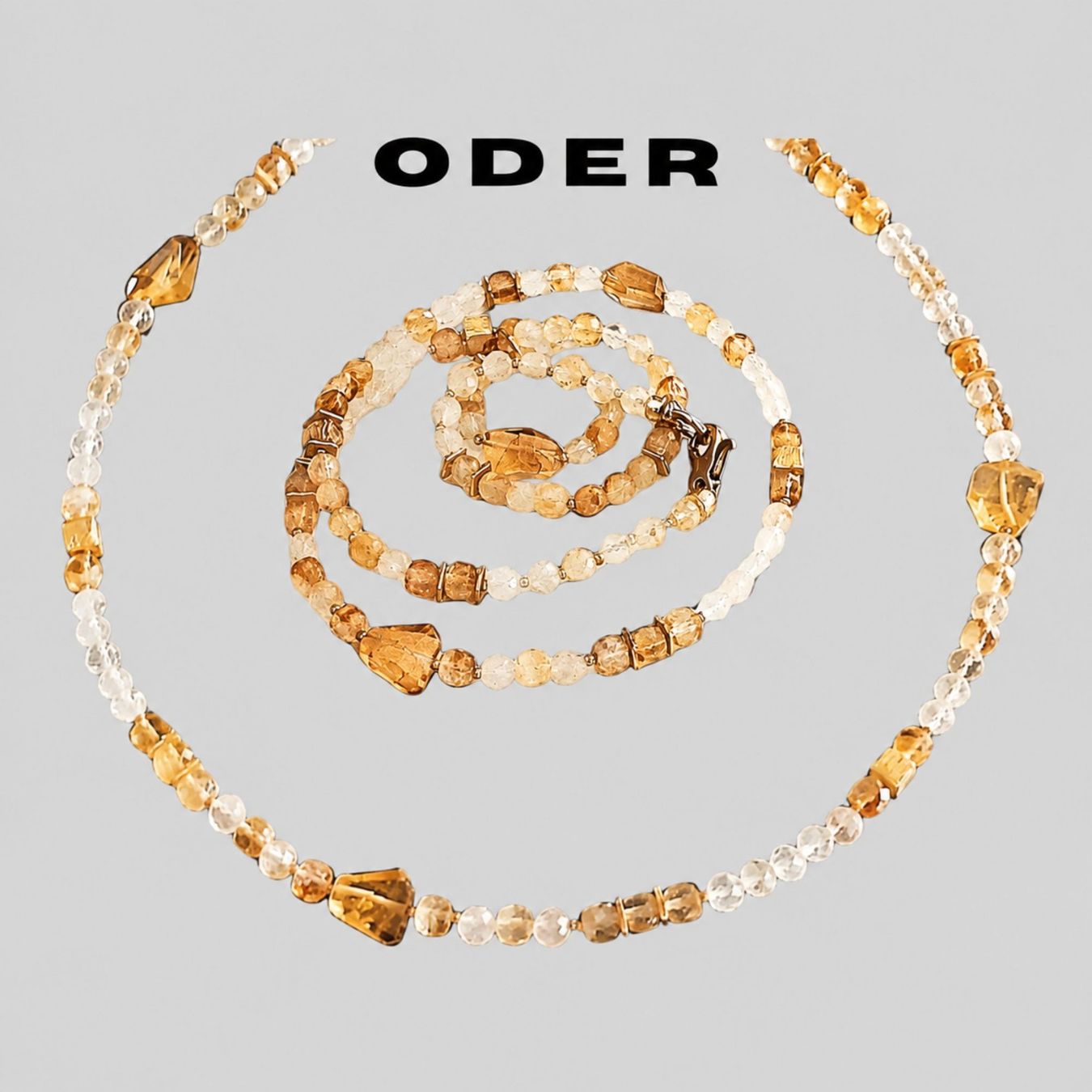 Colliers: 2in1 Citrin Halskette ODER Armband   Emarra – Neuf avec emballage d'origine à Gossau SG par Seravi1988 1