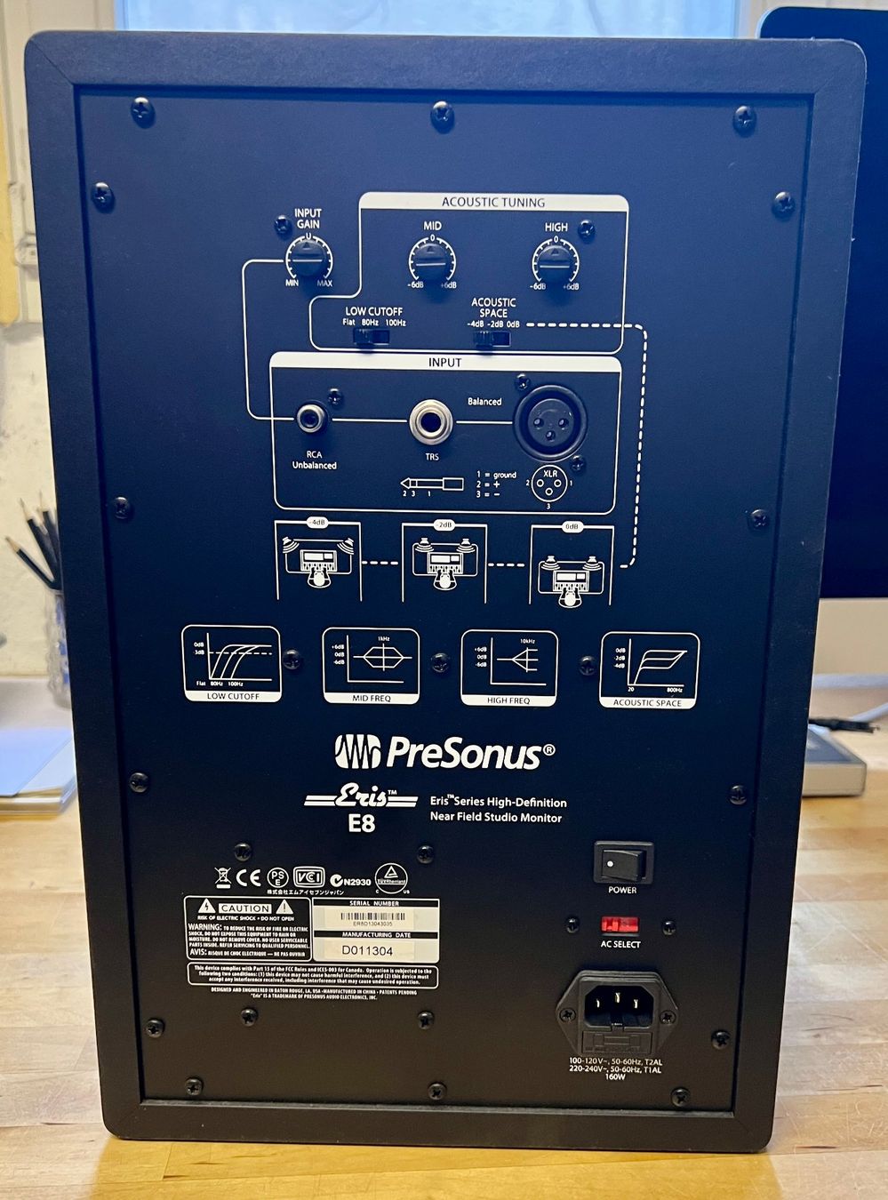 Casse acustiche: Akitve Studio Monitore Boxen Presonus Eris Studio 8 – Usato da Wädenswil venduto da Noe4 1