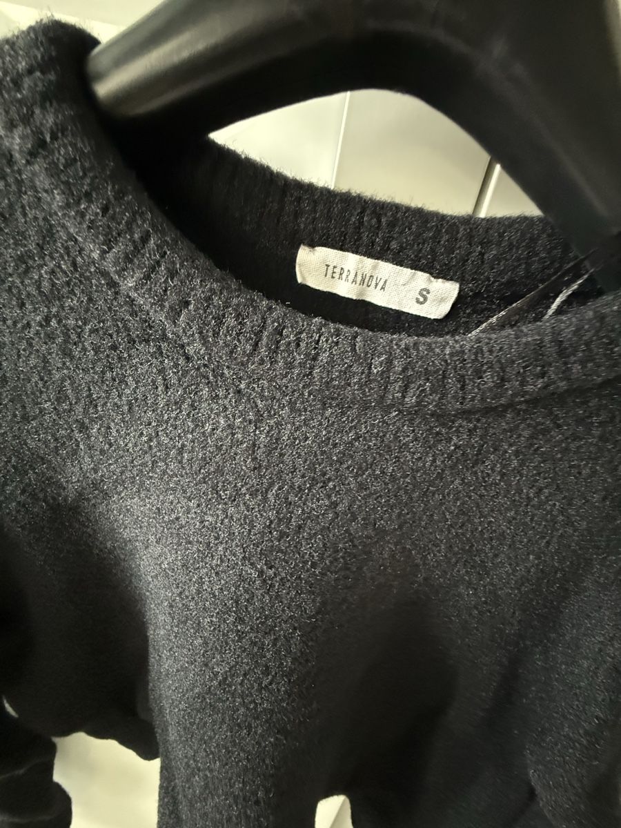 Pullover & Sweatshirts: Pull noir Terranova, taille S, parfait pour l'hiver! – Neu (gemäss Beschreibung) aus La Chaux-de-Fonds von ard_8v5l 1