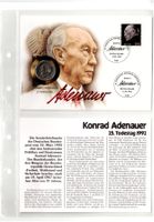 Konrad Adenauer_25.Todestag_1992_mit Beschreibung