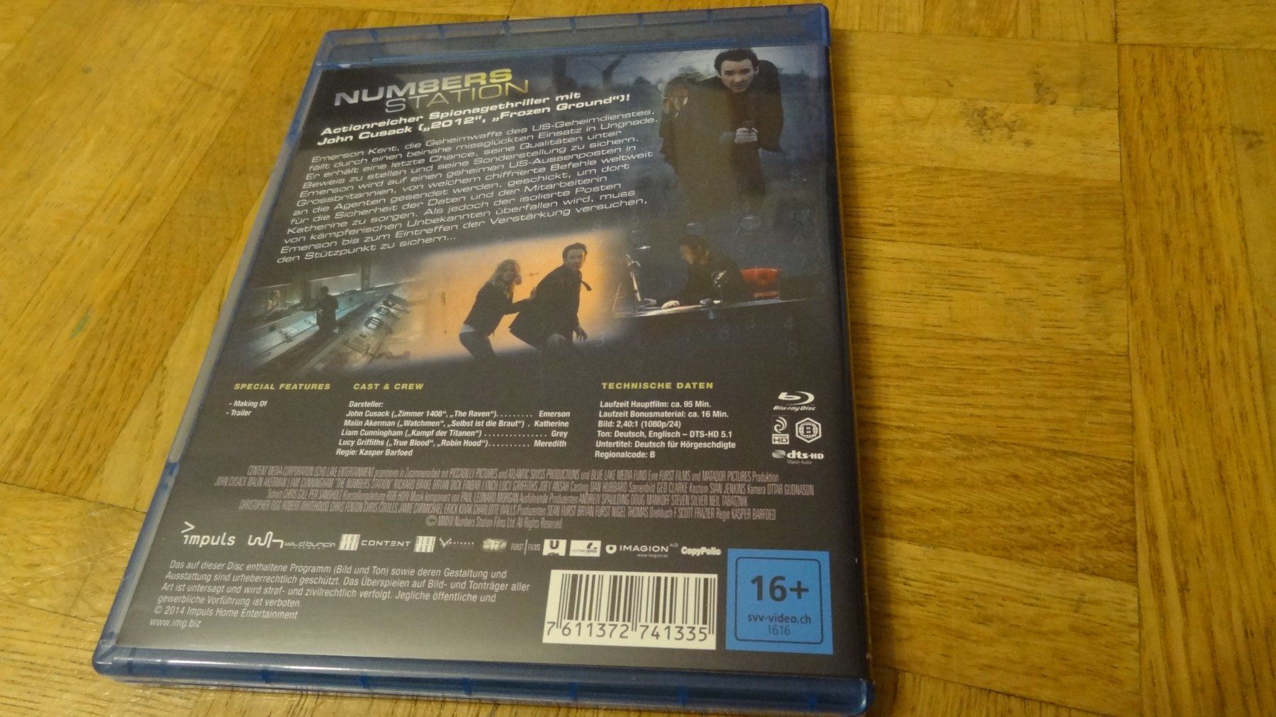 Tutti i DVDs: Numbers Station BLU-RAY – Usato da Olten venduto da Disc-Verkauf 2