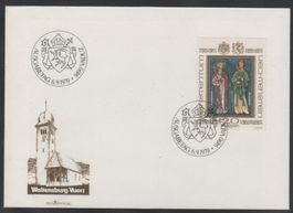 Liechtenstein 1979 SBK Nr.672 FDC
