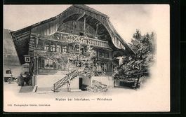 Matten bei Interlaken, Ansicht vom Wirts