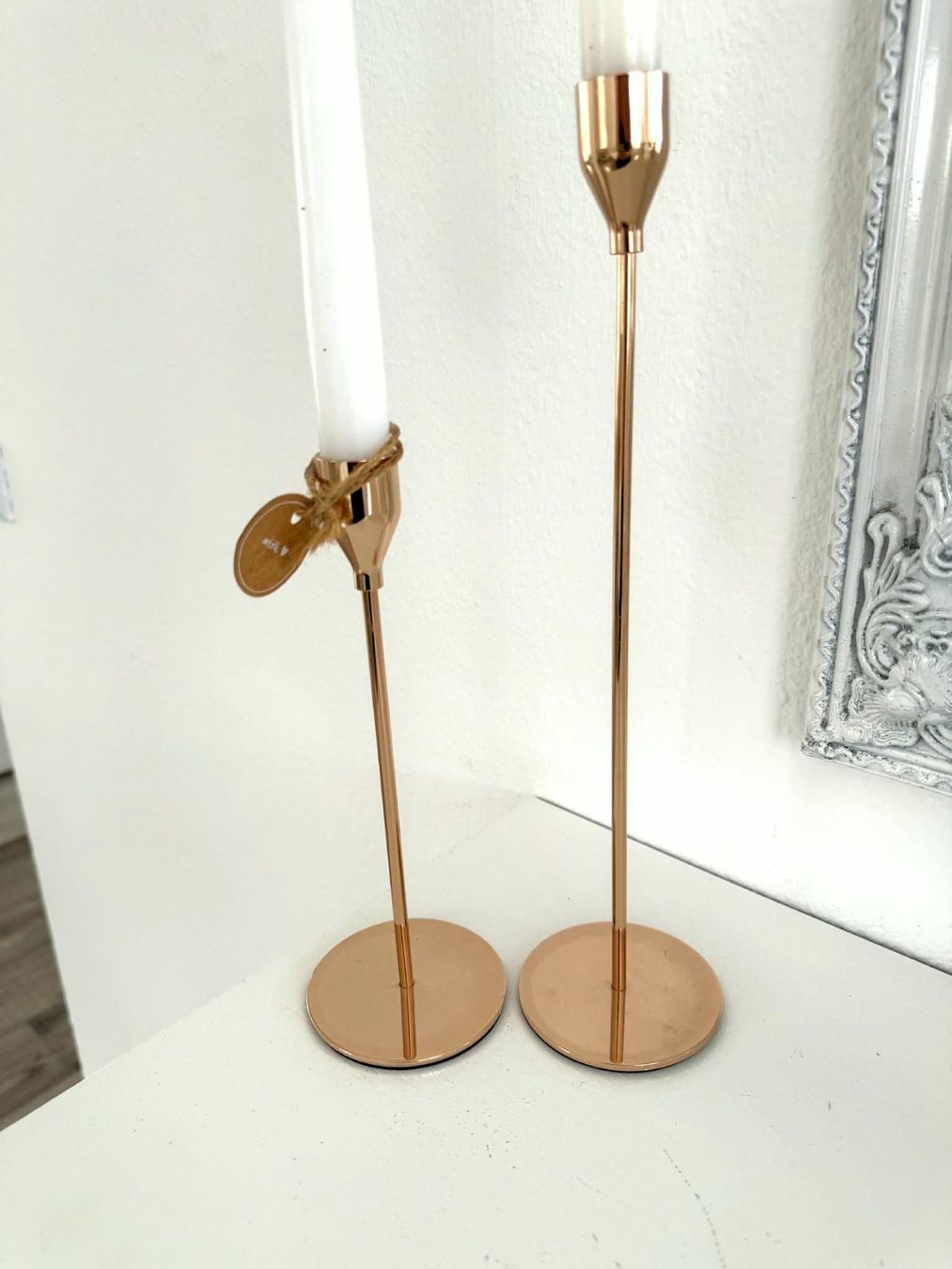 Bougeoirs: 2 elegante Kerzenhalter Rosegold – D'occasion à Bern par Miraitrading 1