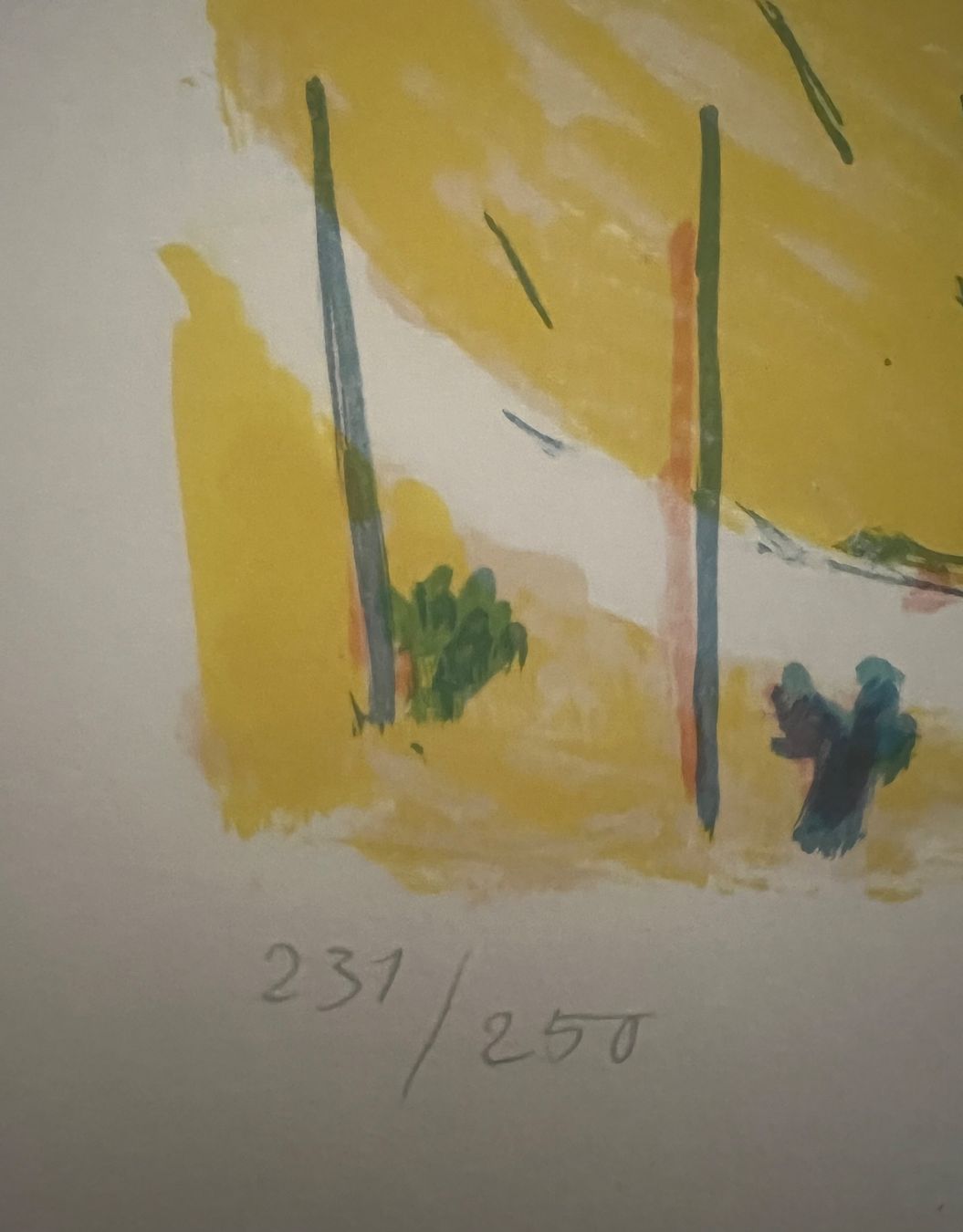Grafiken & Lithographien: Karl Landolt, handsigniert und nummeriert – Gebraucht aus Rain von Pic-Ass 3
