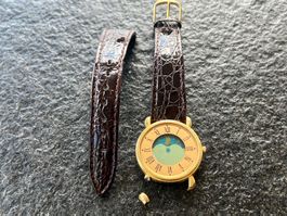 Monduhr Armbanduhr Quarz Uhr
