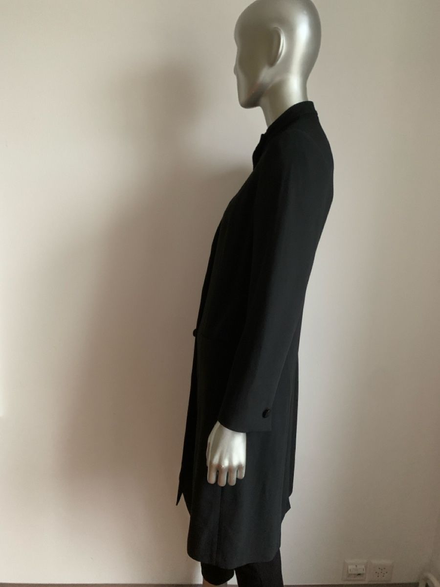 Max Mara Cappotti: MAXMARA: Cool & lässig - leichter schwarzer Mantel, 36 – Nuovo (secondo la descrizione) da Luzern venduto da paulablue 2