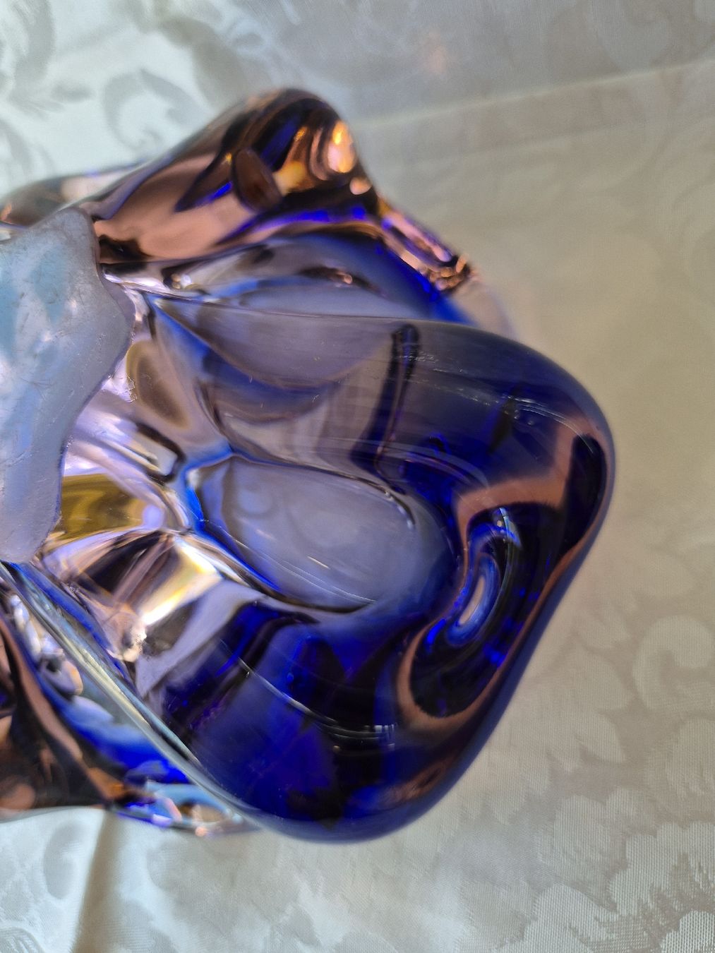 Murano Portacenere: Murano Aschenbecher blau-rosa – Usato da Eschlikon TG venduto da zuzanka80 6