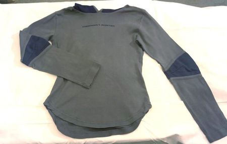 Freeman T. Porter Langarm Shirt 100% Baumwolle M (eher XS S)
