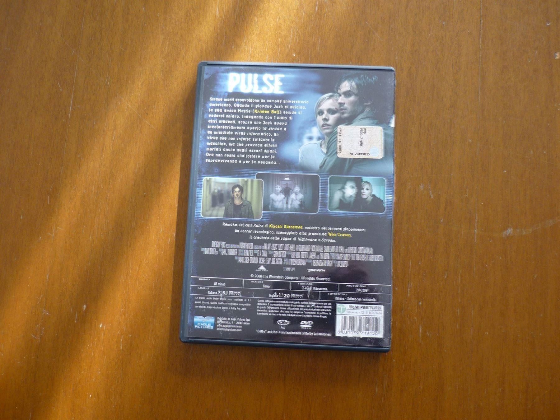 Alle DVDs: Pulse – Gebraucht aus Erstfeld von Mario_boe0 2