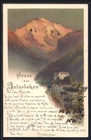 Carl Biese: Interlaken, Teilansicht der 