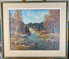 Max Keller (1916–1982) – Original Ölgemälde