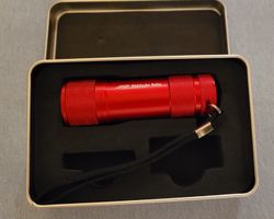 Rhätische Bahn (RhB) Taschenlampe (ohne Batterie)