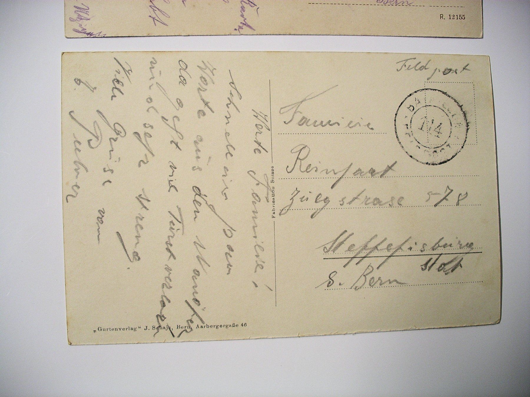Cartoline postali: FotoAK  LITTEWIL bei UTZIGEN – Usato da Oberhofen am Thunersee venduto da luuping99 1