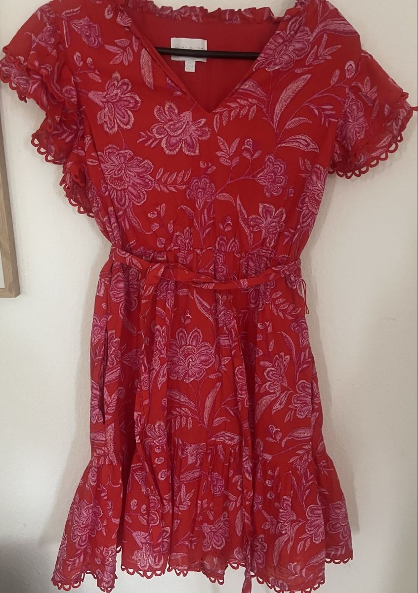 Vestiti: Rotes Kleid, S, Baumwolle – Nuovo (secondo la descrizione) da Zürich venduto da fra.wi