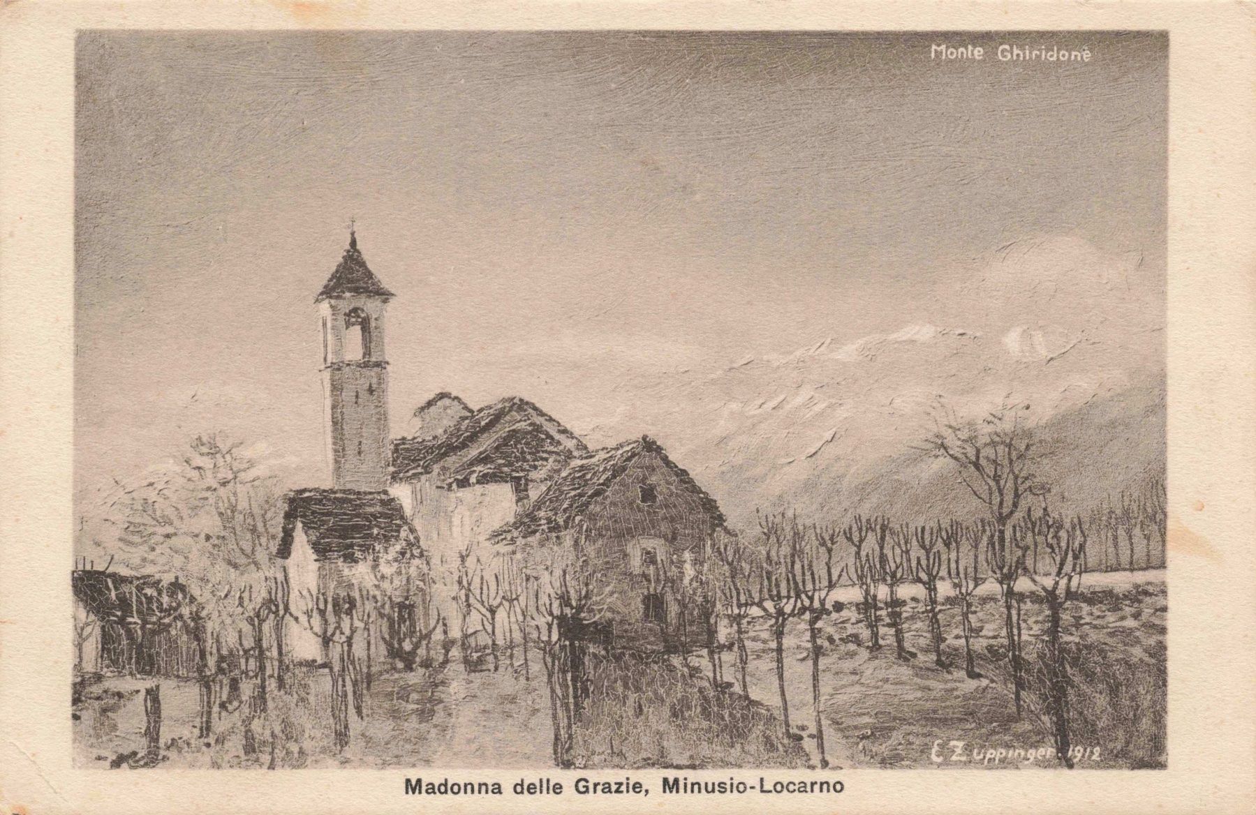 Ansichtskarten: Minusio Locarno T – Gebraucht aus Biasca von Blenio71