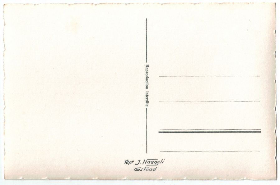 Cartoline postali: Gstaad im Berneroberland – Usato da Frauenfeld venduto da POML 1