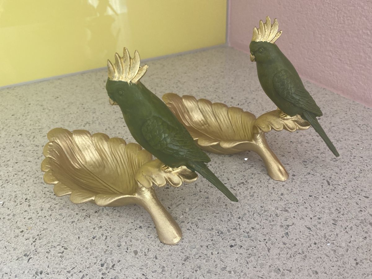 Tutte le decorazioni: 2 Schalen mit Vögeln – Nuovo (secondo la descrizione) da Wolfwil venduto da ISAsShop 2