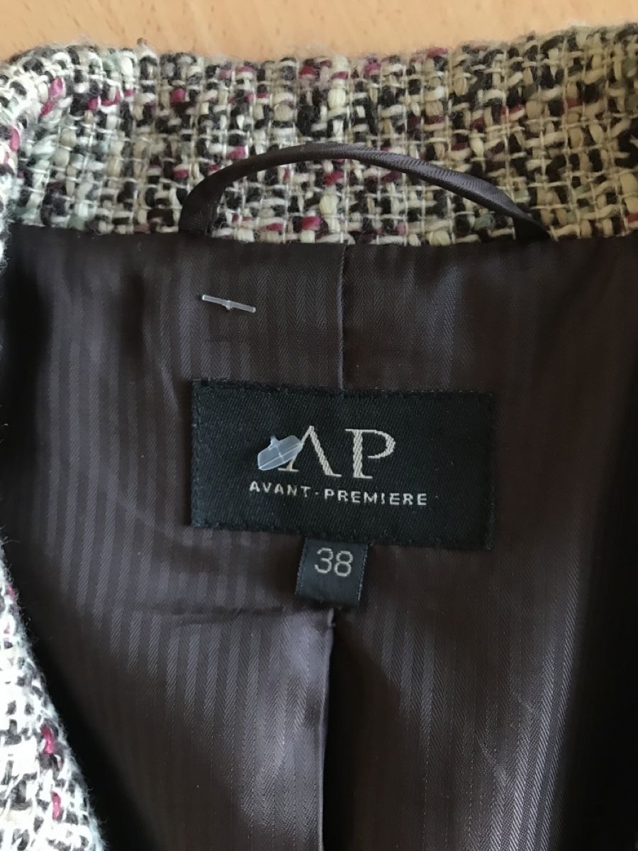 Avant Premiere Jacken: Veste Avant-Première Tweed Franges Taille 38 – Neu (gemäss Beschreibung) aus Morges von sandy069 6