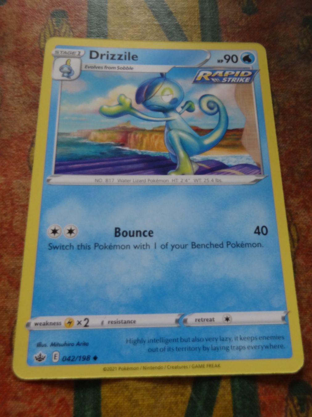 Pokémon Carte collezionabili: POKEMON  Drizzile  E  042/198  HP90  2021 – Usato da Romanel-sur-Lausanne venduto da Swift13