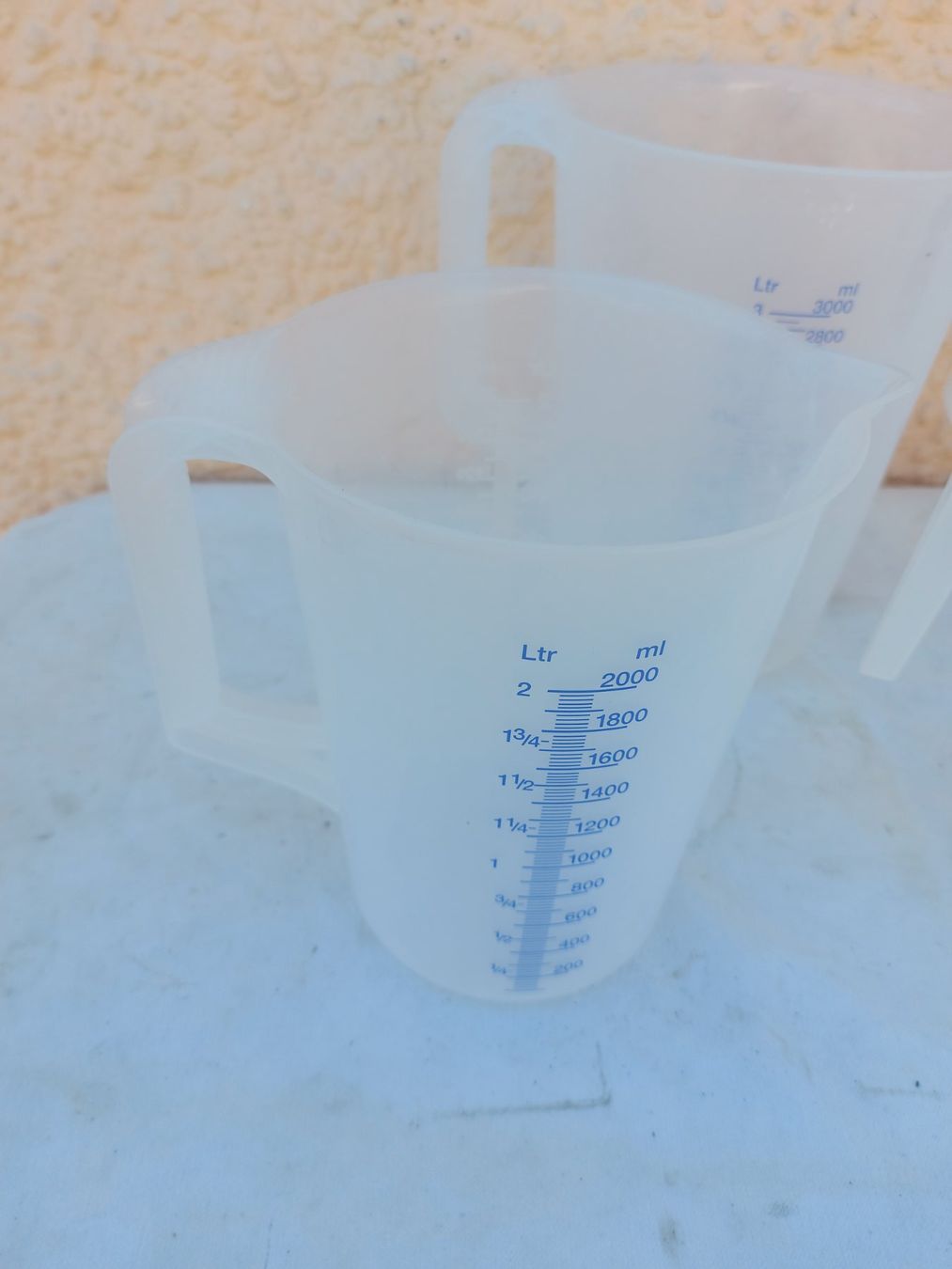 Appareils de cuisine: Messbecher Set 4 Stk. Kunststoff transparent neuwertig – D'occasion à Rheinau par profitronic.shop 1