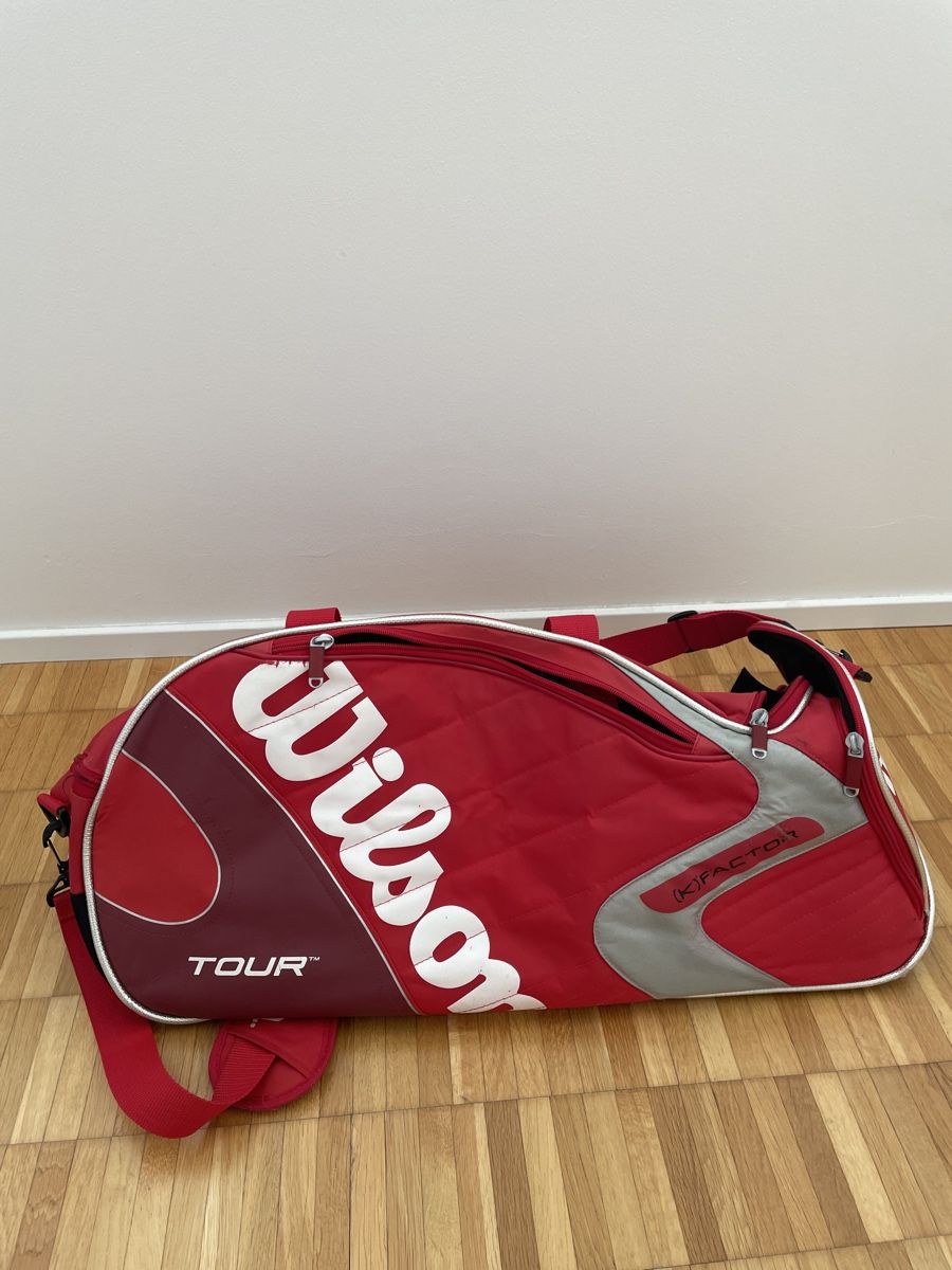 Wilson Taschen: Wilson Tour K Factor Tennis Bag Red – Gebraucht aus Neuchatel von shi_9fzw 1