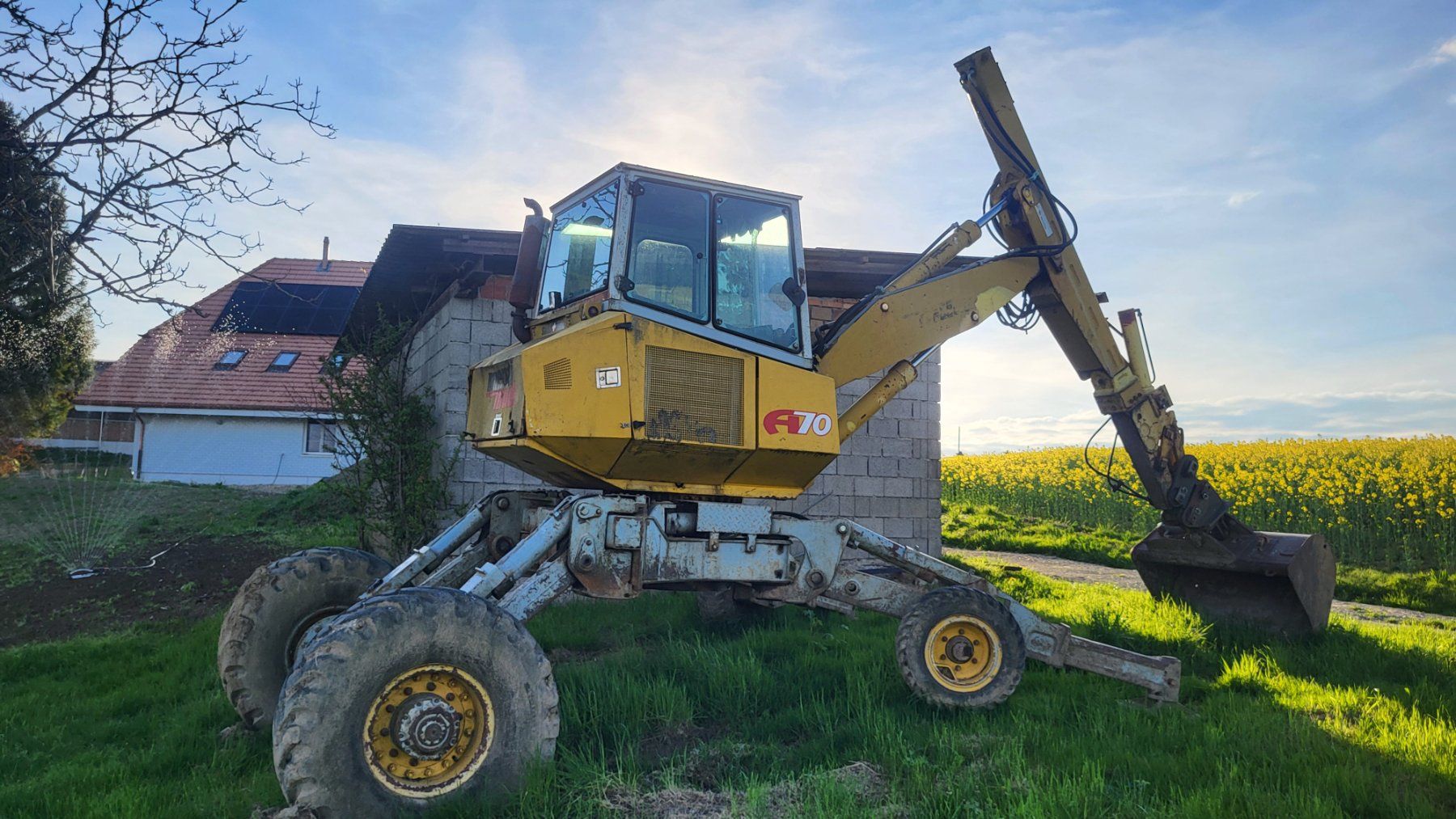 Menzi Muck Escavatori: Menzi Muck A70 Mobil T2 – Usato da Obersteckholz venduto da steyr190