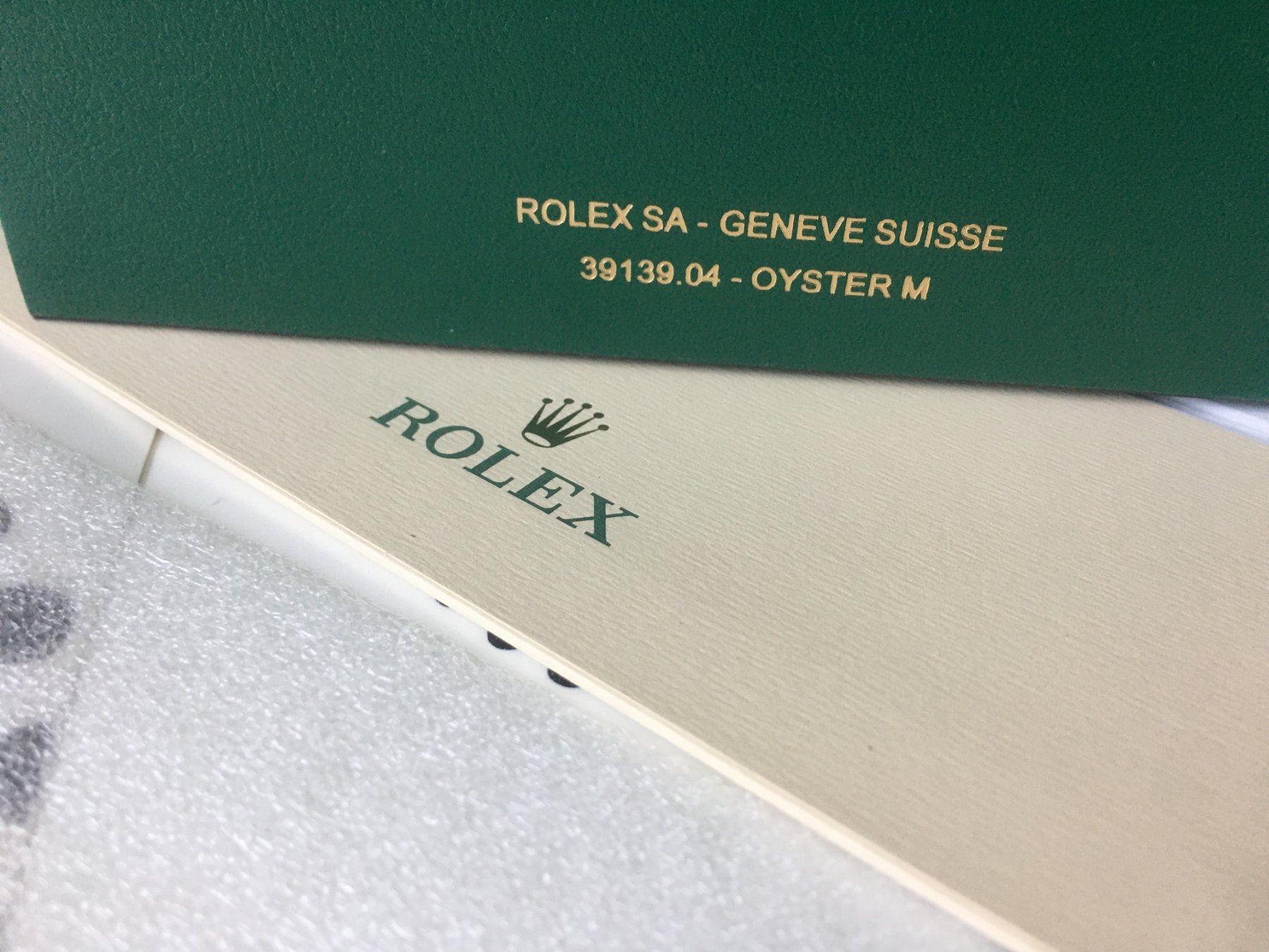 Rolex Scatole porta orologi: ROLEX ORIGINAL - MEDIUM WATCH CASE BOX ECRIN SCHACHTEL !!! – Nuovo (secondo la descrizione) da Epalinges venduto da dream-watch 5