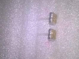 ohrringe modeschmuck,,,silber farbe,,,glitzer