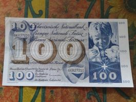 SUISSE  100  Francs  1969  (7210)  Billet