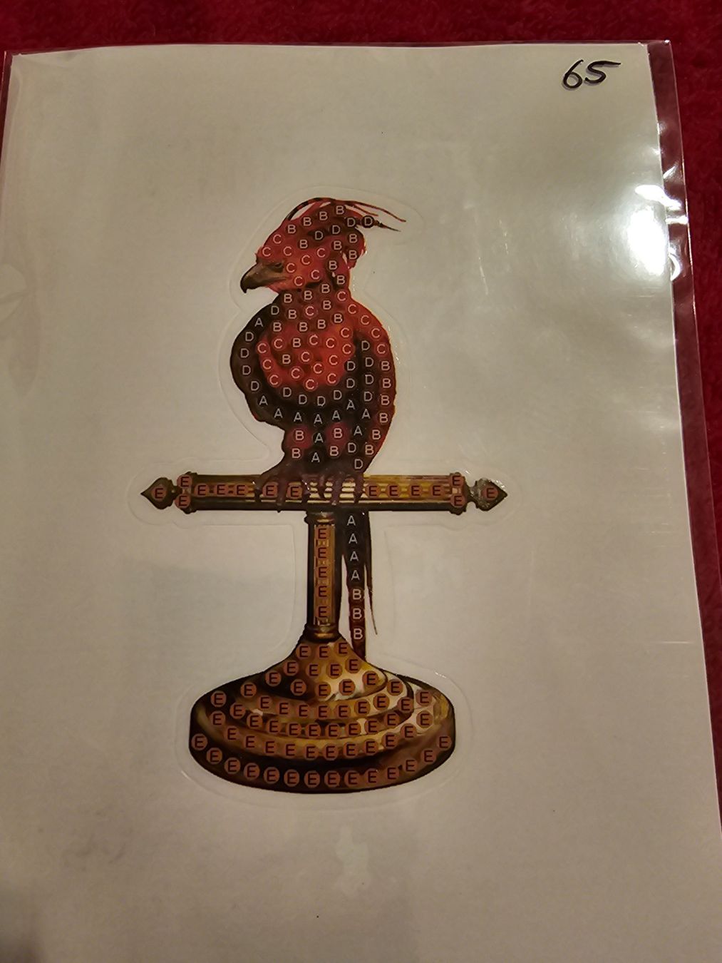 Kit bricolage: Harry Potter Crystal Art Nr. 65 – Nuovo e nell'imballaggio originale da Buchs ZH venduto da Luna309
