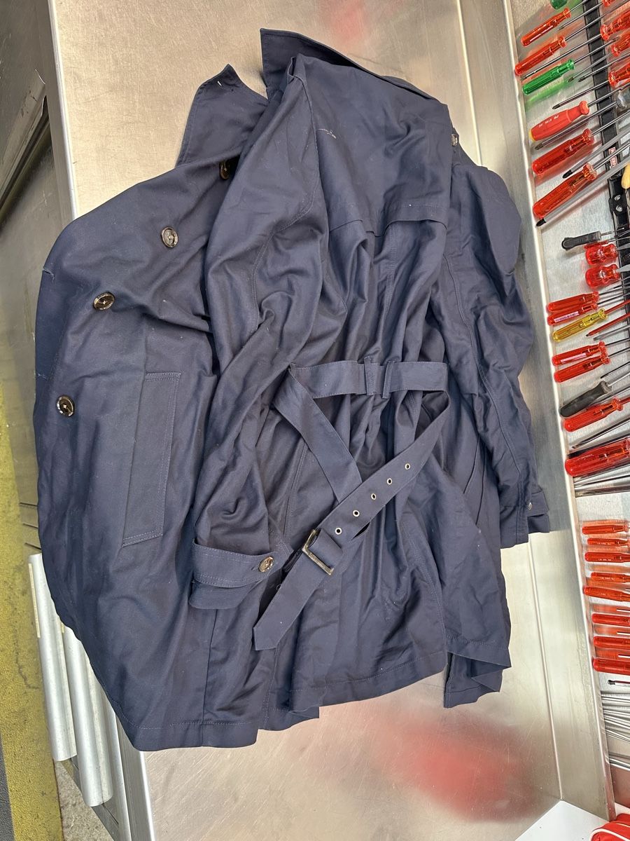 Mäntel: Herren Trenchcoat dunkelblau – Gebraucht aus Schwende von weesli 2